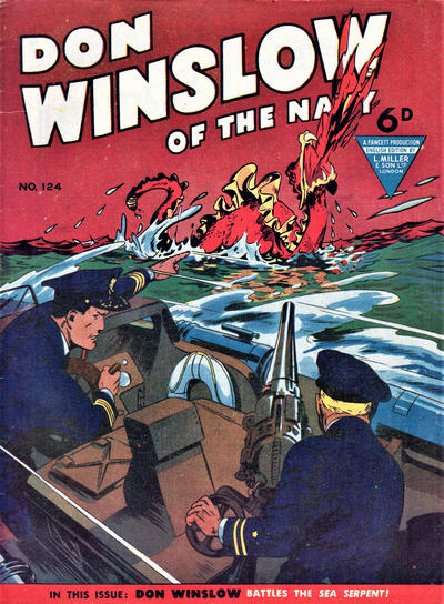 Cover for Don Winslow of the Navy (L. Miller & Son, 1952 series) #124