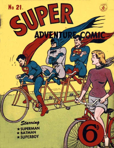 Cover for Super Adventure Comic (K. G. Murray, 1950 series) #21