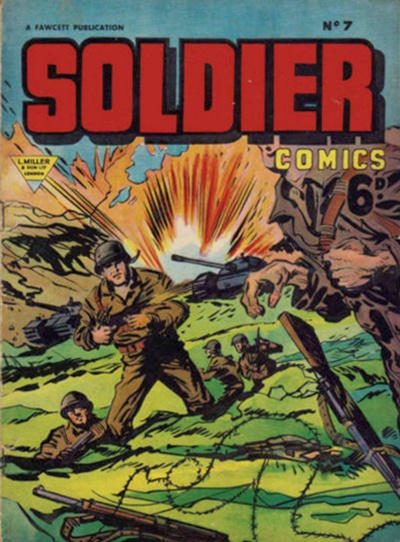 Cover for Soldier Comics (L. Miller & Son, 1952 series) #7