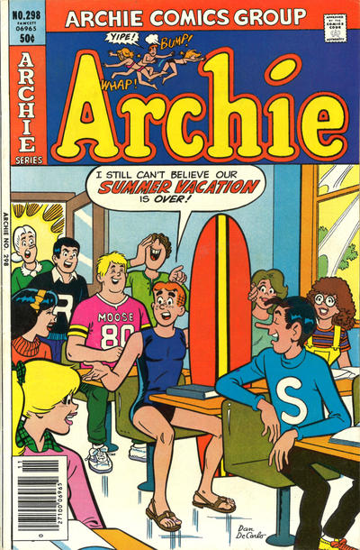 Cover for Archie (Archie, 1959 series) #298