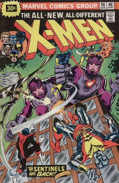 Cover for The X-Men (Marvel, 1963 series) #98 [30¢]