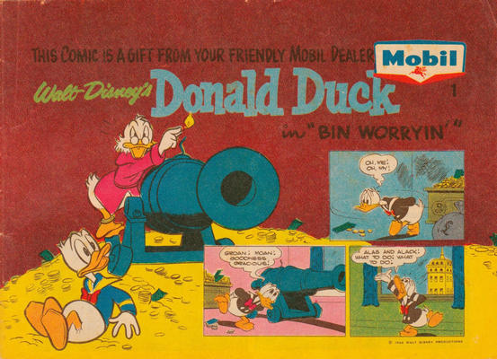 Cover for Mobil Disney Comics (Mobil Oil Australia, 1964 series) #1