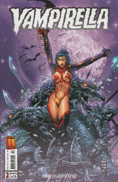 Cover for Vampirella (mg publishing, 2000 series) #2