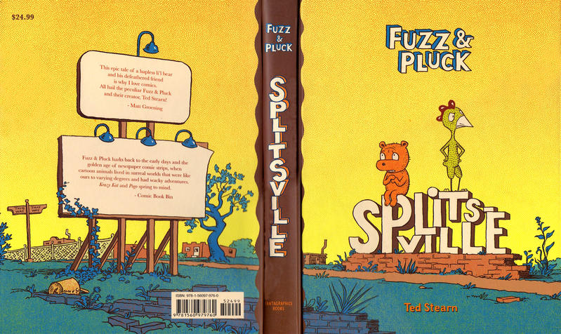 Cover for Fuzz & Pluck: Splitsville (Fantagraphics, 2008 series) 