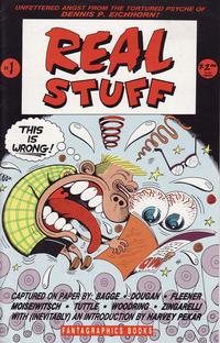 Cover for Real Stuff (Fantagraphics, 1990 series) #1