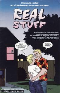 Cover Thumbnail for Real Stuff (Fantagraphics, 1990 series) #4
