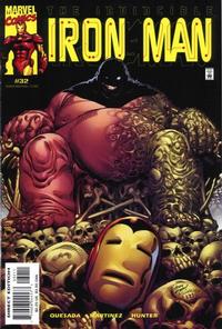 Cover Thumbnail for Iron Man (Marvel, 1998 series) #32 [Direct Edition]