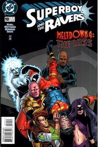 Cover Thumbnail for Superboy and the Ravers (DC, 1996 series) #10