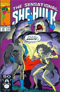 Cover for The Sensational She-Hulk (Marvel, 1989 series) #27