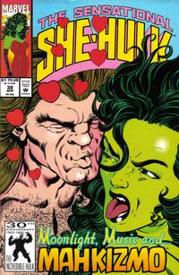 Cover for The Sensational She-Hulk (Marvel, 1989 series) #38