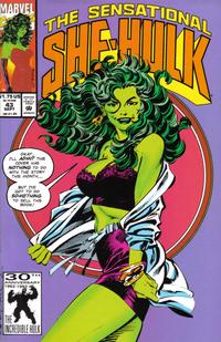 Cover Thumbnail for The Sensational She-Hulk (Marvel, 1989 series) #43 [Direct]