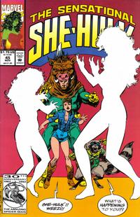 Cover for The Sensational She-Hulk (Marvel, 1989 series) #45