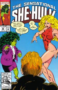 Cover Thumbnail for The Sensational She-Hulk (Marvel, 1989 series) #49 [Direct]