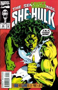 Cover for The Sensational She-Hulk (Marvel, 1989 series) #55