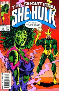 Cover for The Sensational She-Hulk (Marvel, 1989 series) #58