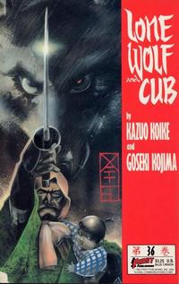 Cover Thumbnail for Lone Wolf and Cub (First, 1987 series) #36