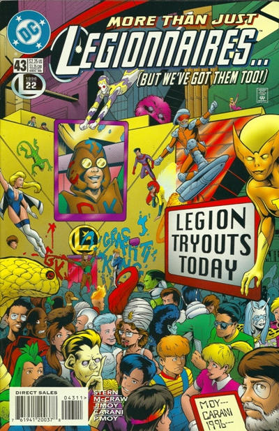 Cover for Legionnaires (DC, 1993 series) #43