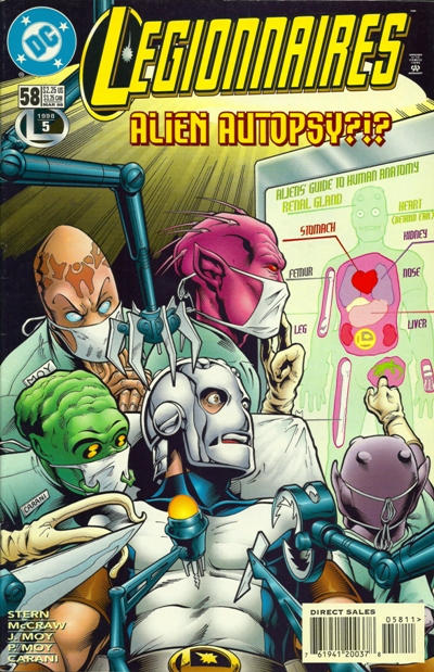 Cover for Legionnaires (DC, 1993 series) #58