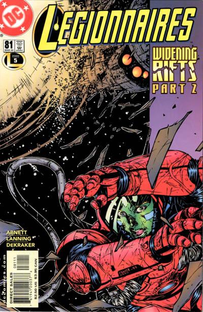 Cover for Legionnaires (DC, 1993 series) #81