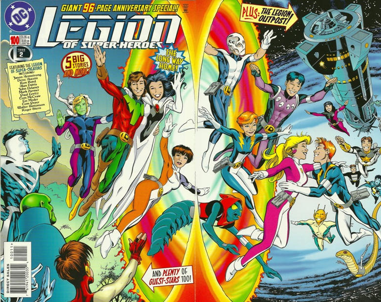 Cover for Legion of Super-Heroes (DC, 1989 series) #100
