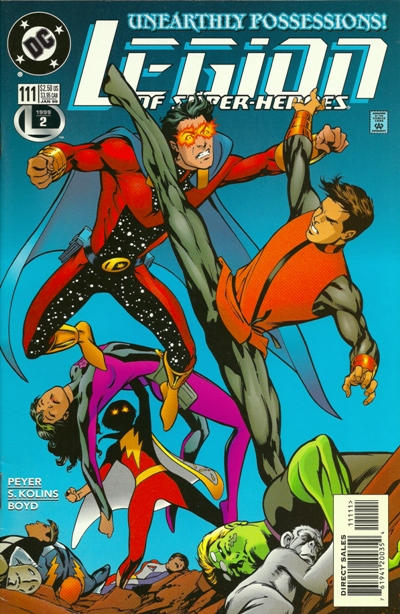 Cover for Legion of Super-Heroes (DC, 1989 series) #111