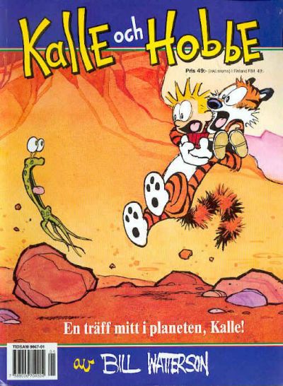 Cover for Kalle och Hobbe [julalbum] (Semic, 1988 series) #1996