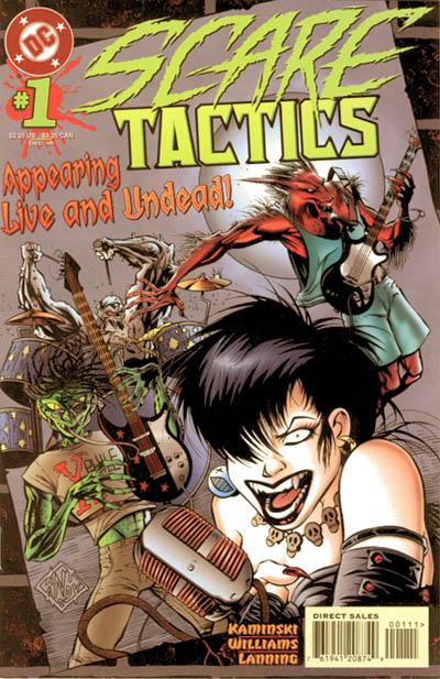 Cover for Scare Tactics (DC, 1996 series) #1
