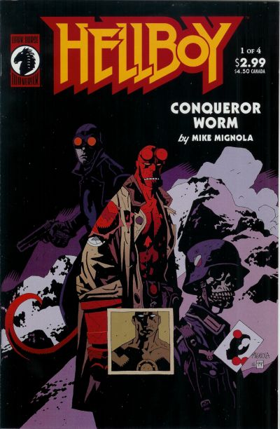 Cover for Hellboy: Conqueror Worm (Dark Horse, 2001 series) #1