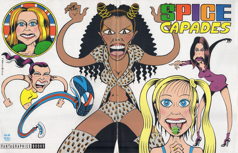 Cover for Spicecapades (Fantagraphics, 1999 series) 