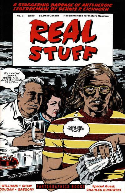 Cover for Real Stuff (Fantagraphics, 1990 series) #2