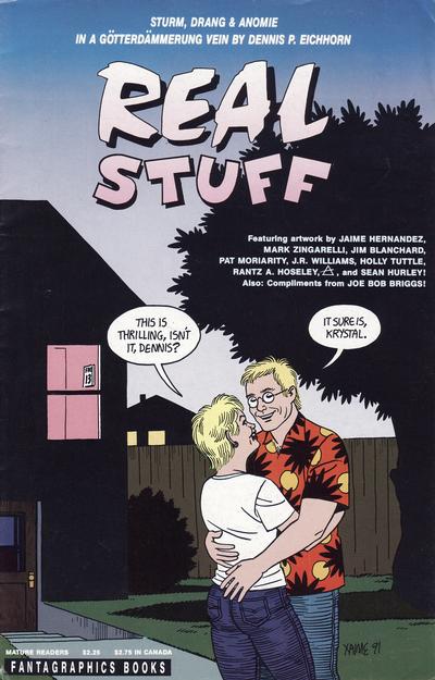 Cover for Real Stuff (Fantagraphics, 1990 series) #4