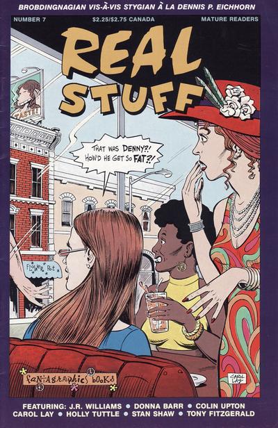 Cover for Real Stuff (Fantagraphics, 1990 series) #7