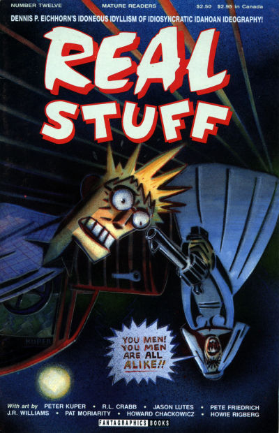 Cover for Real Stuff (Fantagraphics, 1990 series) #12