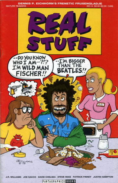 Cover for Real Stuff (Fantagraphics, 1990 series) #14