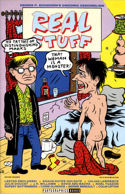 Cover for Real Stuff (Fantagraphics, 1990 series) #15