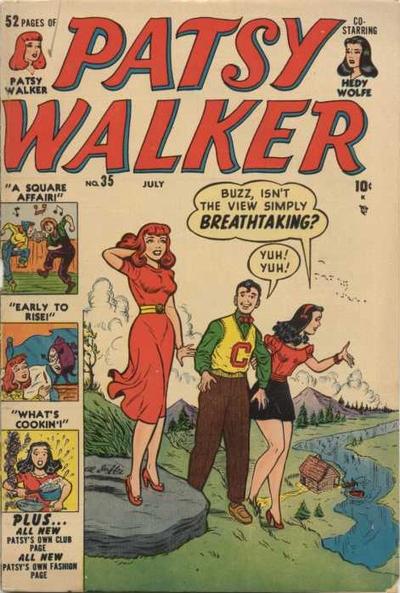 Cover for Patsy Walker (Marvel, 1945 series) #35