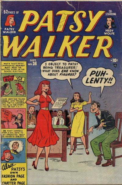 Cover for Patsy Walker (Marvel, 1945 series) #36