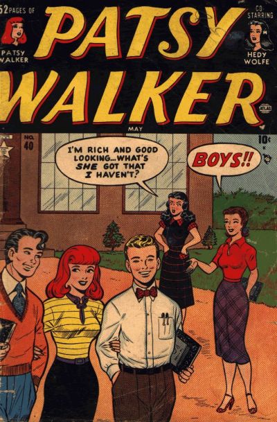 Cover for Patsy Walker (Marvel, 1945 series) #40