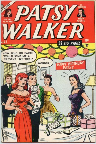 Cover for Patsy Walker (Marvel, 1945 series) #47