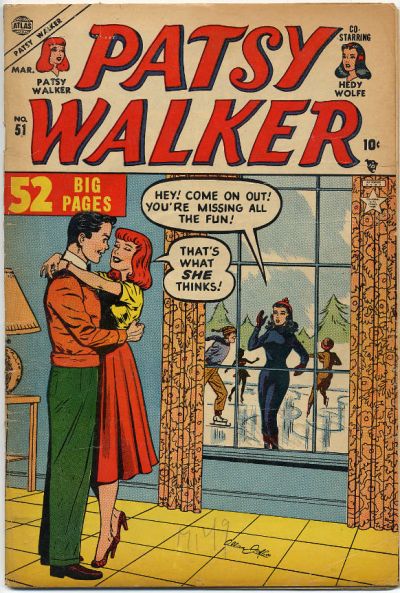 Cover for Patsy Walker (Marvel, 1945 series) #51