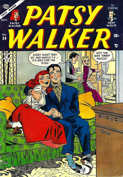 Cover for Patsy Walker (Marvel, 1945 series) #54