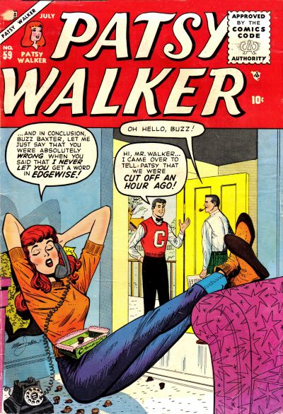 Cover for Patsy Walker (Marvel, 1945 series) #59