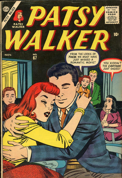 Cover for Patsy Walker (Marvel, 1945 series) #67