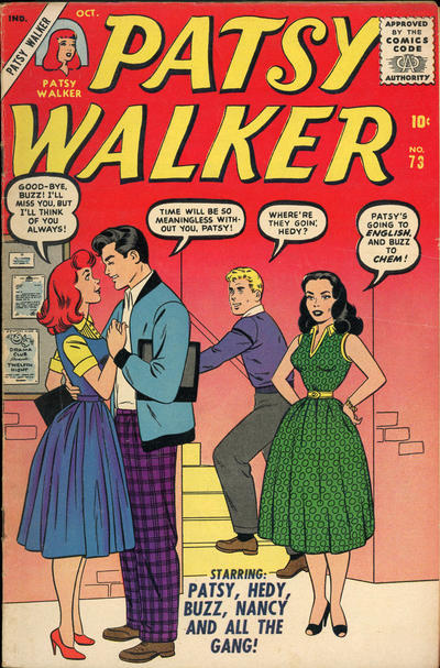 Cover for Patsy Walker (Marvel, 1945 series) #73