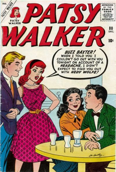 Cover for Patsy Walker (Marvel, 1945 series) #80