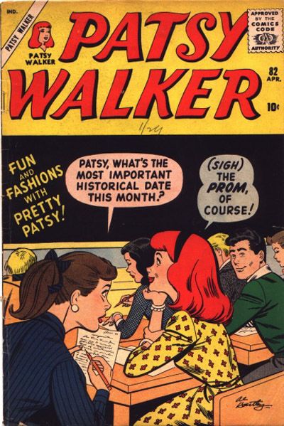 Cover for Patsy Walker (Marvel, 1945 series) #82