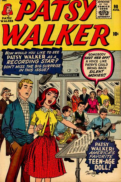 Cover for Patsy Walker (Marvel, 1945 series) #90