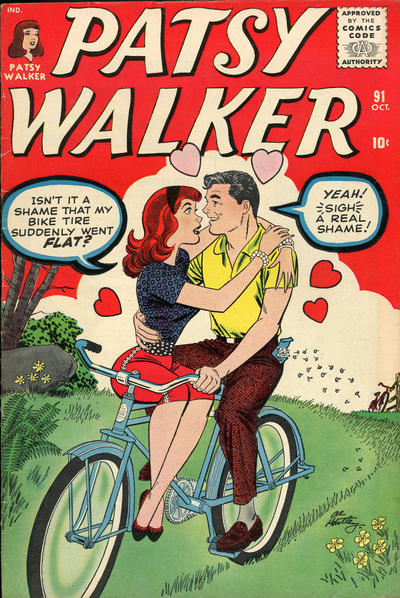 Cover for Patsy Walker (Marvel, 1945 series) #91