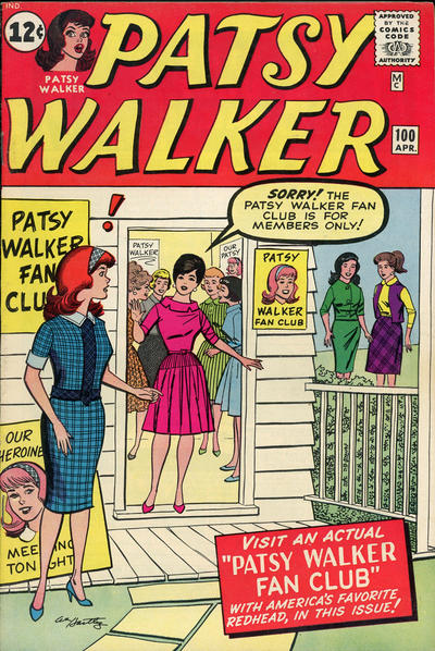 Cover for Patsy Walker (Marvel, 1945 series) #100