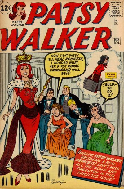 Cover for Patsy Walker (Marvel, 1945 series) #103